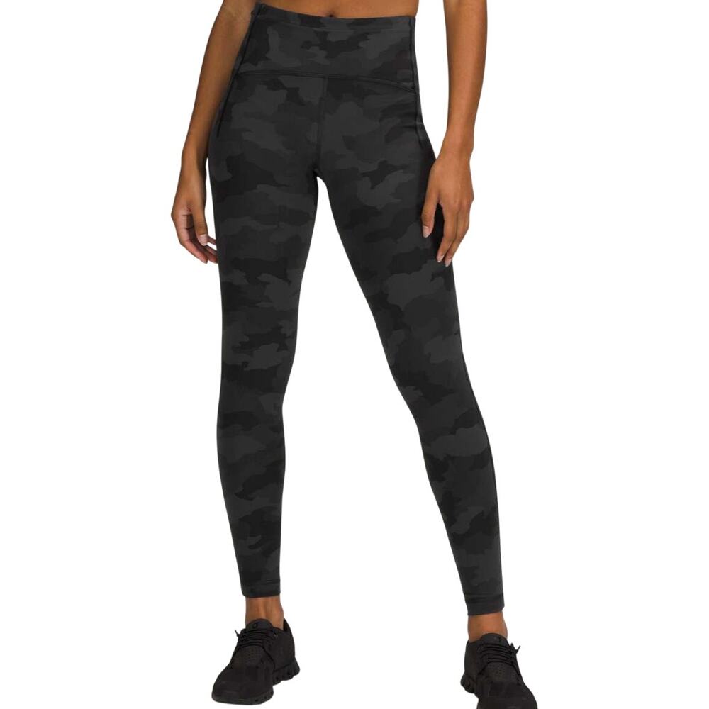 Lululemon Swift Speed High-Rise Brushed Tight 28" Heritage 365 Camo Deep Coal 20